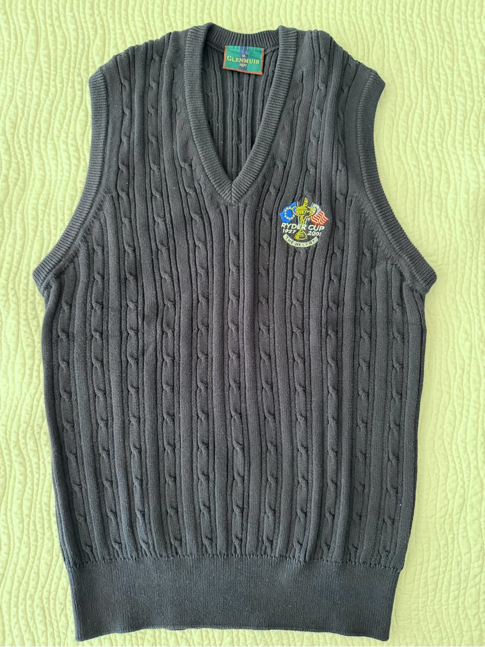 Ryder Cup cotton sweater - Belfry 2002